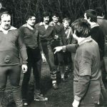 Trening na obozie w Ostrowiecznie - zima 1978 