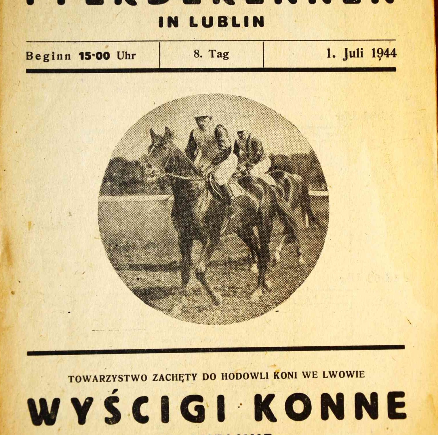 „Pogoda słoneczna, tor plastyczny” – programy wyścigów konnych w Lublinie