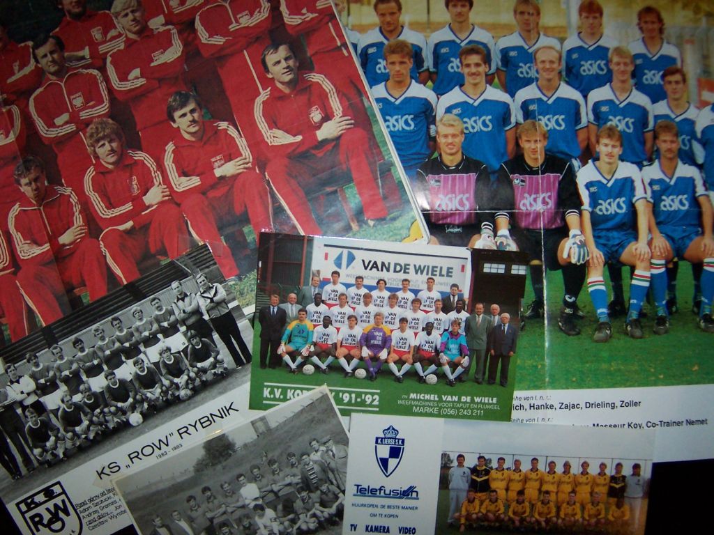 Kolekcja fotografii drużyn piłkarskich z całego świata Jacka Kosierba